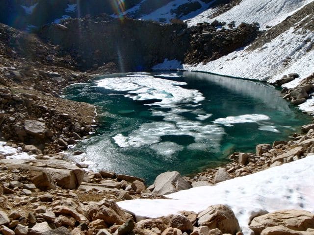 under Glenn Pass