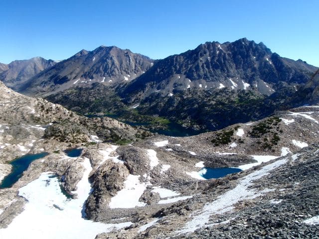 from Glenn Pass